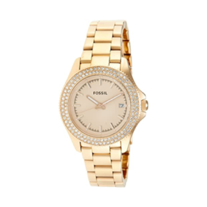 Fossil Women's Retro Traveler Rose Stainless Steel Watch - AM4454