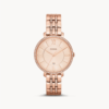 Jacqueline Rose-Tone Stainless Steel Watch - ES3546 - Fossil