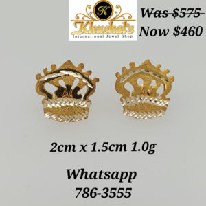 CROWN EARRING