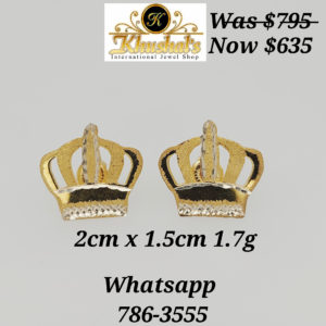 CROWN EARRING