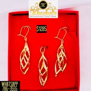 EARRING & PENDANT SET
