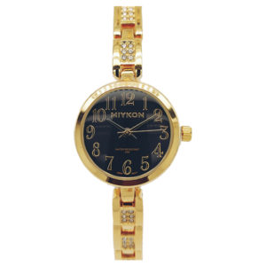 Miykon - Gold Bracelet Jeweled Ladies Watch