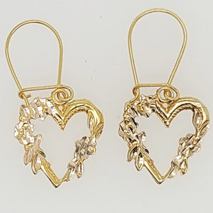10k Gold Hanging Earrings