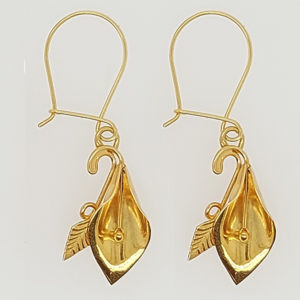 10k Gold Hanging Earrings