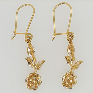 10k Gold Hanging Earrings