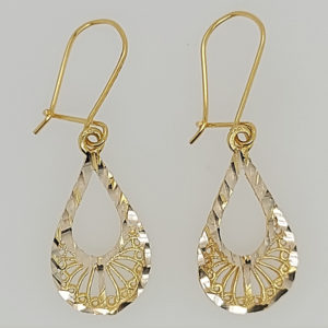 10k Gold Hanging Earrings