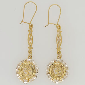 10k Gold Hanging Earrings