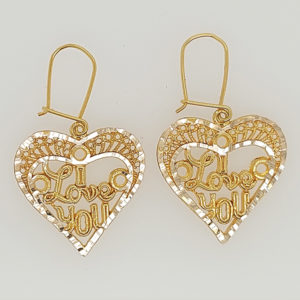 10k Gold Hanging Earrings