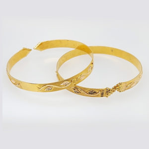 10k Gold Flat Bracelet