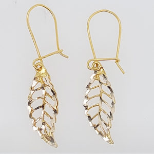 10K Gold Handing Earring