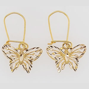 10K Gold Handing Earring