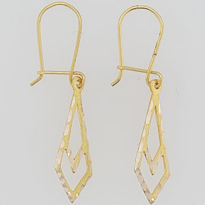 10K Gold Handing Earring
