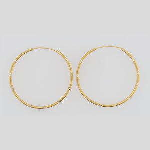 10K Gold Hoop Earring