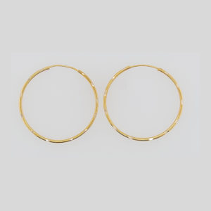 10K Gold Hoop Earring