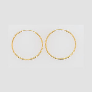10K Gold Hoop Earring