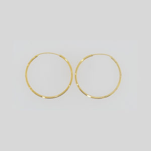 10K Gold Hoop Earring