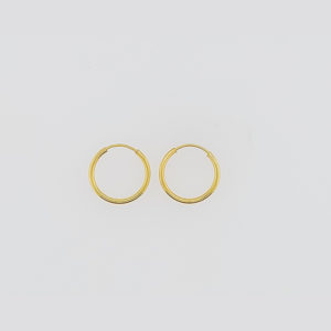 10K Gold Hoop Earring