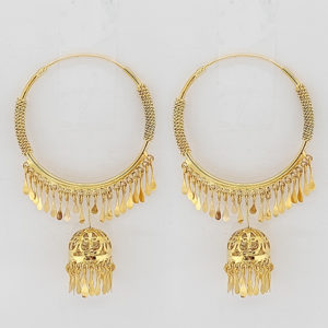 10K Gold Hoop Earring