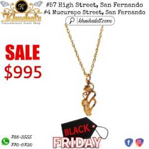 Black Friday Special Chain & Pendant 10K Gold