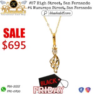 Black Friday Special Chain & Pendant 10K Gold
