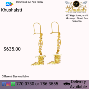 CARNIVAL 2023 SPECIAL GOLD EARRINGS 10K