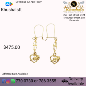 VALENTINE'S 2023 GOLD EARRING 10K