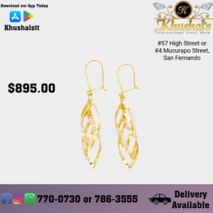 VALENTINE'S 2023 GOLD EARRING 10K