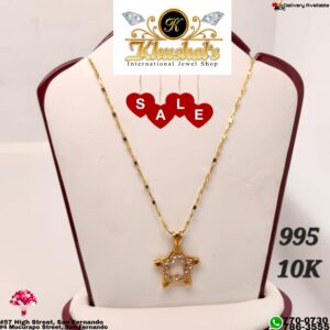 VALENTINE'S 2023 CHAIN & PENDANT 10K
