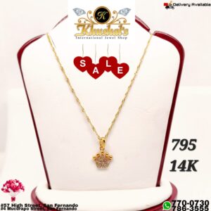 VALENTINE'S 2023 CHAIN & PENDANT 14K