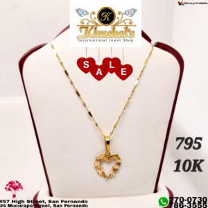 VALENTINE'S 2023 CHAIN & PENDANT 10K