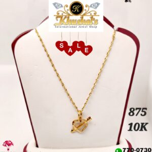 VALENTINE'S 2023 CHAIN & PENDANT 10K
