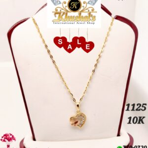 VALENTINE'S 2023 CHAIN & PENDANT 10K