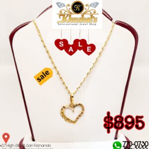 VALENTINE'S 2023 CHAIN & PENDANT 10K