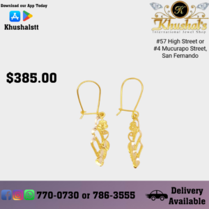 VALENTINE'S 2023 GOLD EARRING 10K