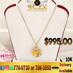 MOTHER'S DAY 2023 CHAIN AND PENDANT 10K