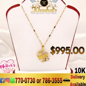 MOTHER'S DAY 2023 CHAIN AND PENDANT 10K