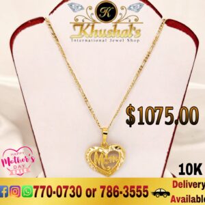 MOTHER'S DAY 2023 CHAIN AND PENDANT 10K