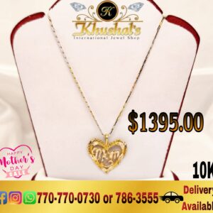 MOTHER'S DAY 2023 CHAIN AND PENDANT 10K