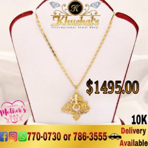 MOTHER'S DAY 2023 CHAIN AND PENDANT 10K