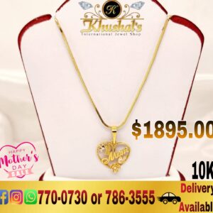 MOTHER'S DAY 2023 CHAIN AND PENDANT 10K